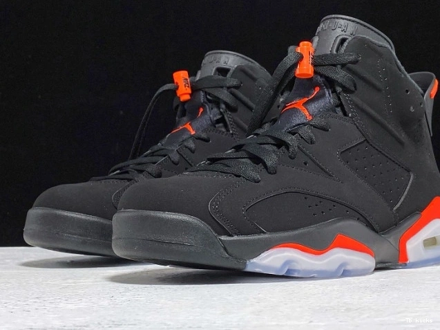 Rep TBK Infrared Retro Air OG 6 384664-060 Jordan Black 0815